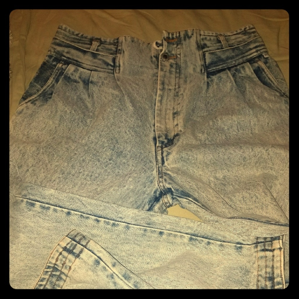 vintage high waisted skinny jean